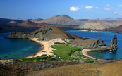 Magnifique vue de l'île de Galapagos, Équateur