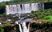 Autre angle de la chute Iguazu